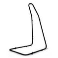 3.7 ft. W Metal Frame Adjustable Hammock Stand in Black