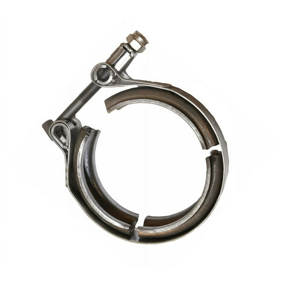3.73" V Band Clamp w/ Flange Male Female Stainless Steel Fits EGR Tube (Hot Side) for VNL Models Replace 20755169, Volvo 20559348 20755169 20855725