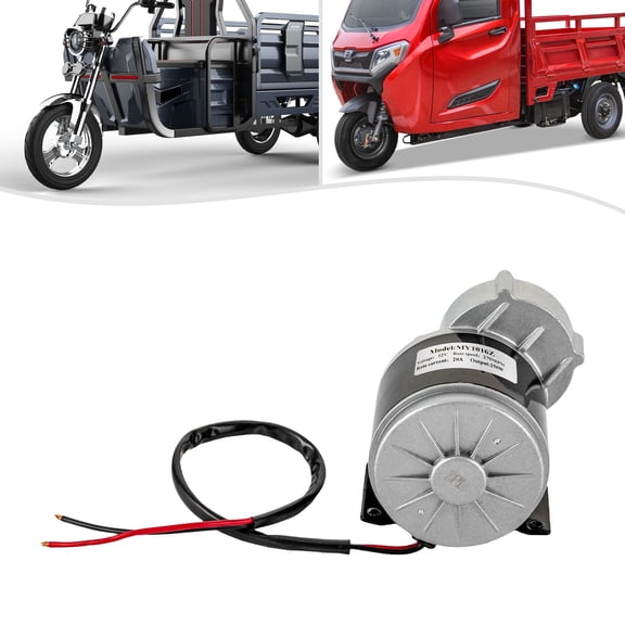 3.74*2.95 Modern Round High Power 12V 250W Gear Reduction DC Motor For E-Bike Scooter ATV