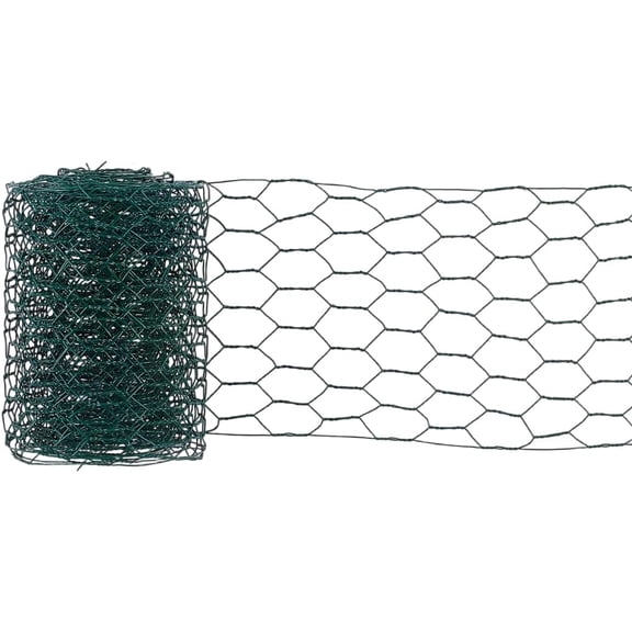 3.74 x 118 Inch Flower Wire Netting Flower Vase Net Iron Dark Green Arch Floral Plant Mesh Decorate Wires Fence Arrangements Protector
