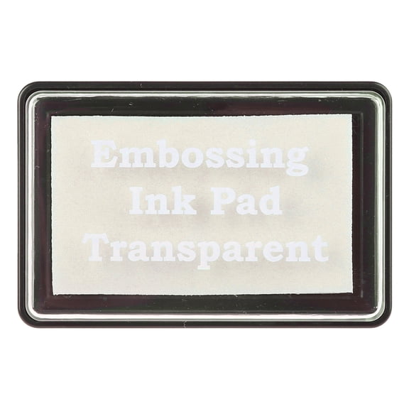 3.74x2.44Inch Clear Embossing inks Pad for Footprint & Handprint Journal Card Making Scrapbooking Embellishment