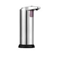 thumbnail image 1 of 3.74x7.48in Commercial-Grade Stainless Steel Sensor Soap Dispenser 9.5oz Touchless Infrared Liquid Dispenser 0.5-3ml Adjustable Output IPX4 Waterproof Bathroom Kitchen Sanitizer Station, 1 of 1