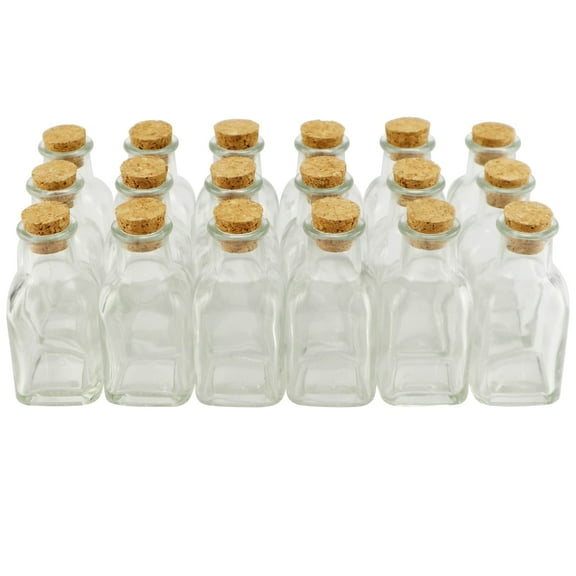 3.75" Favor Jars With Cork Stoppers by Celebrate It 18ct