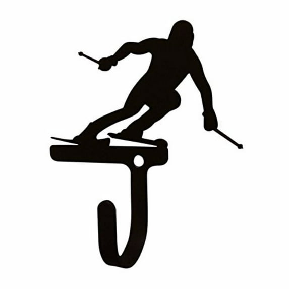 3.75 Inch Skier Wall Hook Small