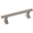thumbnail image 1 of 3.75 in. Center to Center Davenport Cabinet Pull, Satin Nickel, 1 of 1