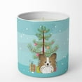thumbnail image 1 of 3.75 x 3.25 in. Unisex Christmas Tree & Papillon 10 oz Decorative Soy Candle, 1 of 1