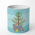 thumbnail image 1 of 3.75 x 3.25 in. Unisex Scottish Fold No.1 Cat Merry Christmas 10 oz Decorative Soy Candle, 1 of 1