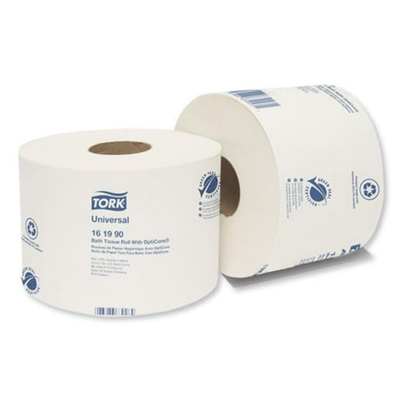 3.75 x 4 in. 2-Ply EcoSoft OptiCore Bath Tissue, 865 per Roll