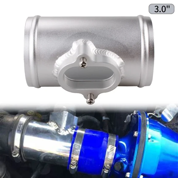 3'' 76mm Air Flow Sensor Mount Adapter Intake Meter Mount Base for Nissan Honda