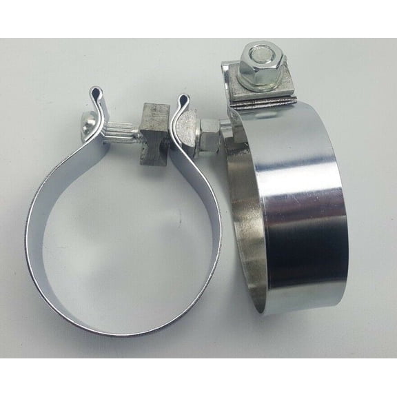 3" / 76mm Band Clamp Exhaust Custom Front Pipe Turbo Mid Pipe (2.5"- 2.7" I.D.)