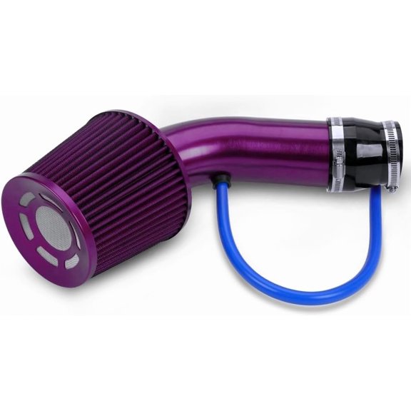 3"/76mm Car Cold Air Intake Filter Induction Kit Pipe Power Flow Hose System