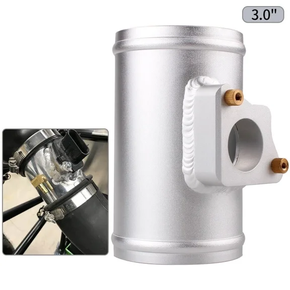 3"/76mm Mass Air Flow Sensor Adapter Intake Pipe Tube For Subaru/Mazda