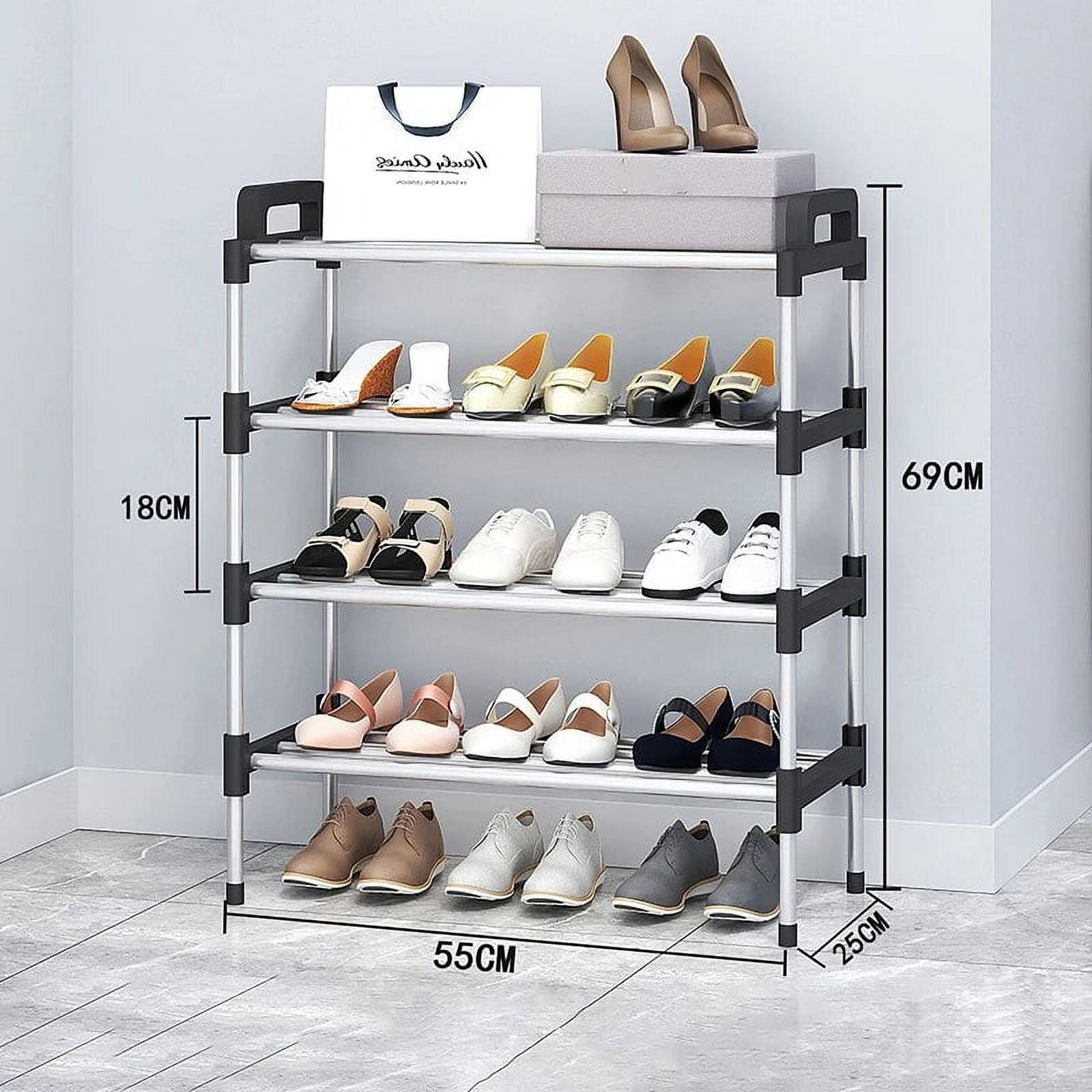3-7Floor Simple Shoe Rack Multi Layer Dustproof Household Doorstep Shoe ...