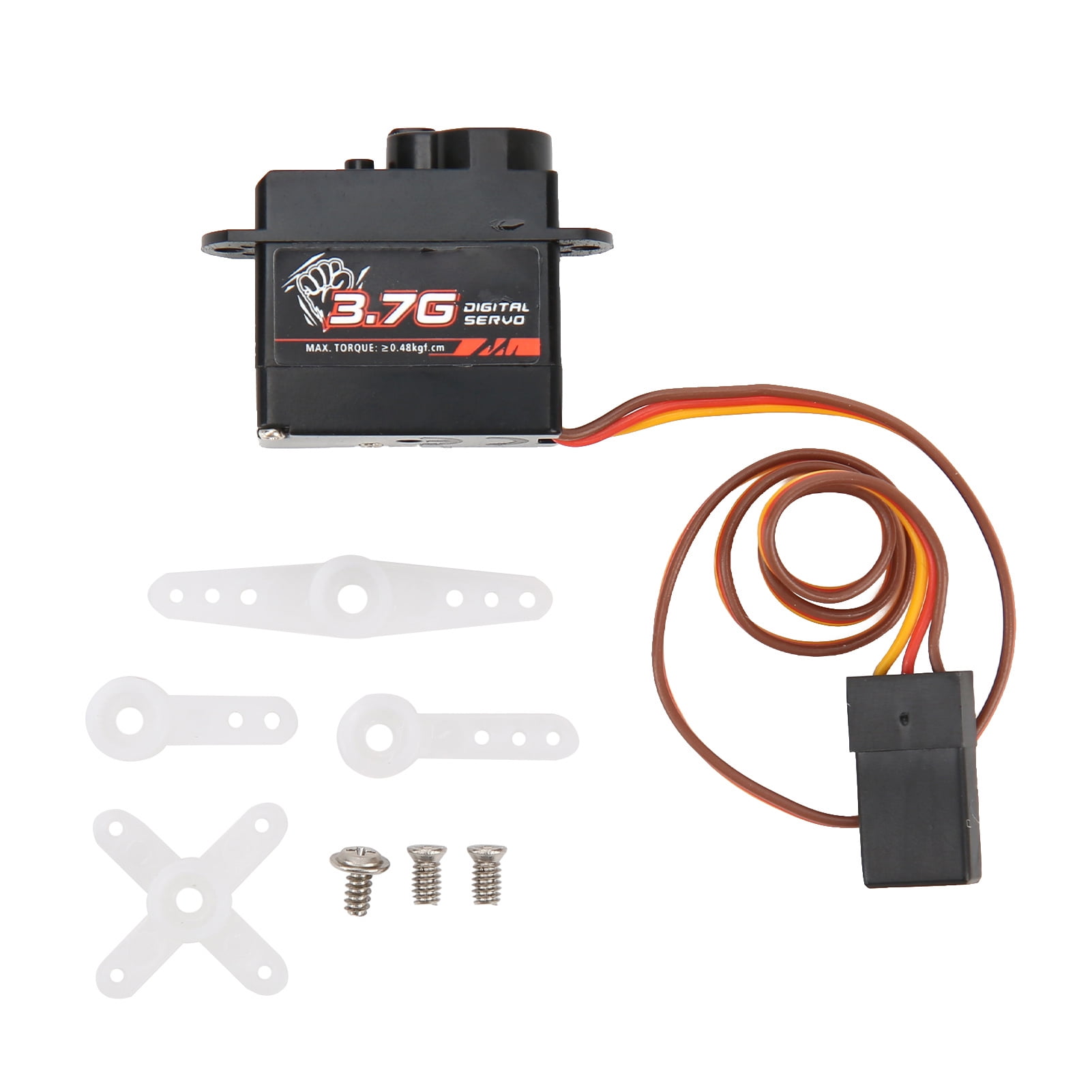 3.7G Digital Servo with Plastic Gears - Perfect for 1/24 Scale RC Cars ...