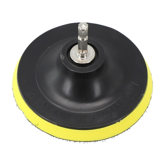 3-7Inch M10 M14 Hook And Loop Backing Pad Sanding Holder Disc Polishing Backer Plate Drill Rod For Polisher Grinding Tools 4In M14 Smile Home