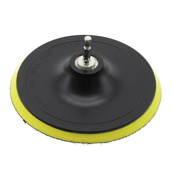 3-7Inch M10 M14 Hook And Loop Backing Pad Sanding Holder Disc Polishing Backer Plate Drill Rod For Polisher Grinding Tools 6In M14 Smile Home