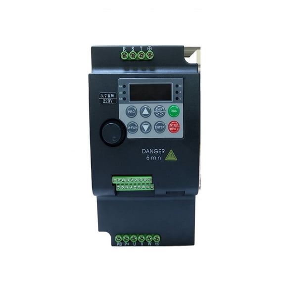 3.7KW 5HP 220 1 Phase Input 3 Ph Output Economical Mini VFD Variable Frequency Drive Converter For Motor Speed Control Inverter