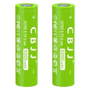 3.7V 21700 Rechargeable Battery Lithium 5000mAh for LED Flashlight,Toys,Headlamps, RC Cars,Garden Lights and Other Electronic Devices
