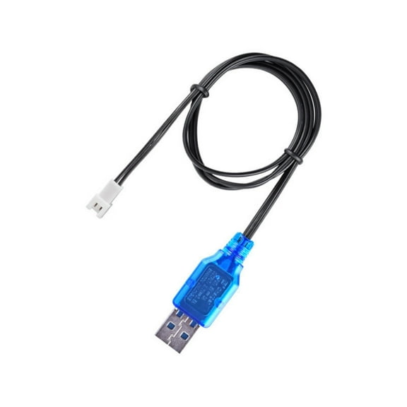 3.7V 400mA Charging Cable for Aircraft Model UAV Accessory Replacement USB Charging Cord with XH2.54-2P Plug