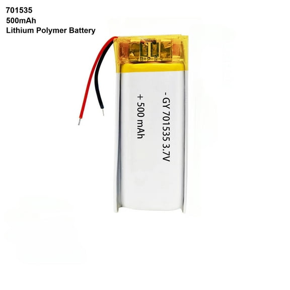 3.7V 500mAh Li-Ion Battery 701535 Lithium Polymer Rechargeable Battery For Bluetooth Headset GPS Toy