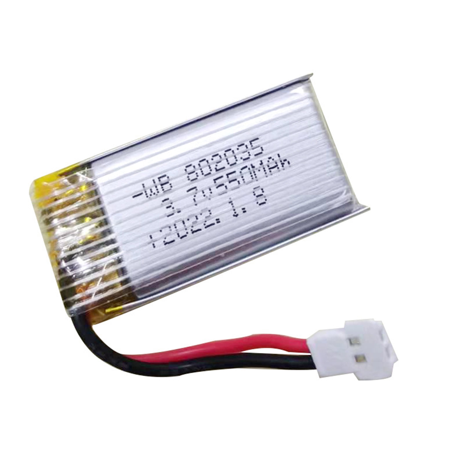 Batería Recargable 3.7V 550mAh 802035 Para Coche RC Y Avión, Tamaño Pequeño Y Ligera, Ideal Para Drones Y Mini Vehículos