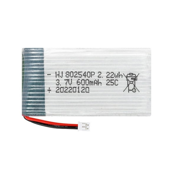 3.7V 600mAh Battery Quadcopter Helicopter Battery 802540P Rechargeable Battery For SYMA X5C-1 H5C X5SW