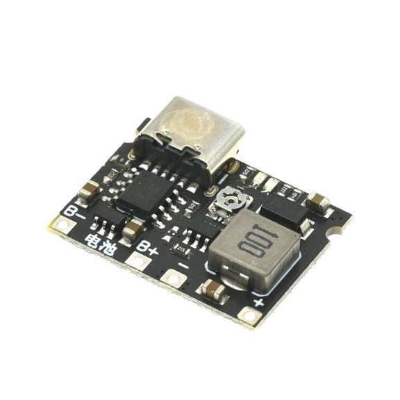 3.7V To 9V 5V 2A DC-DC Step Up Boost Module 18650 Lithium Battery Charging Discharging Board Type-C DC Booster Converter Module ,Multi -Function Protection