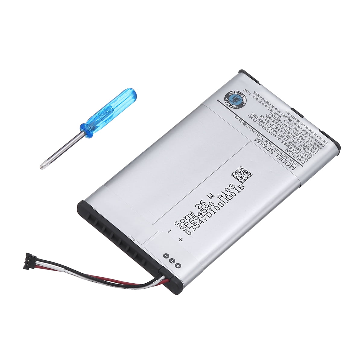 ZTHY Nouveau remplacement de batterie compatible SP65M pour Sony  Playstation PS Vita PCH-1001 PCH-1101 1003 1103 Pack 2210mAh