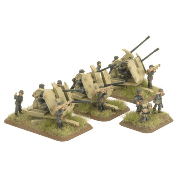 Flames of War: German Twin 3.7cm AA Gun Flakzwilling