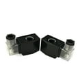 thumbnail image 1 of 3/8" 1/2" 3/4" 1" 1-1/4" IP65 Waterproof Normally Closed Solenoid Valve Coil With Indicator 12VDC 24VDC ,Stable Performance, 1 of 2