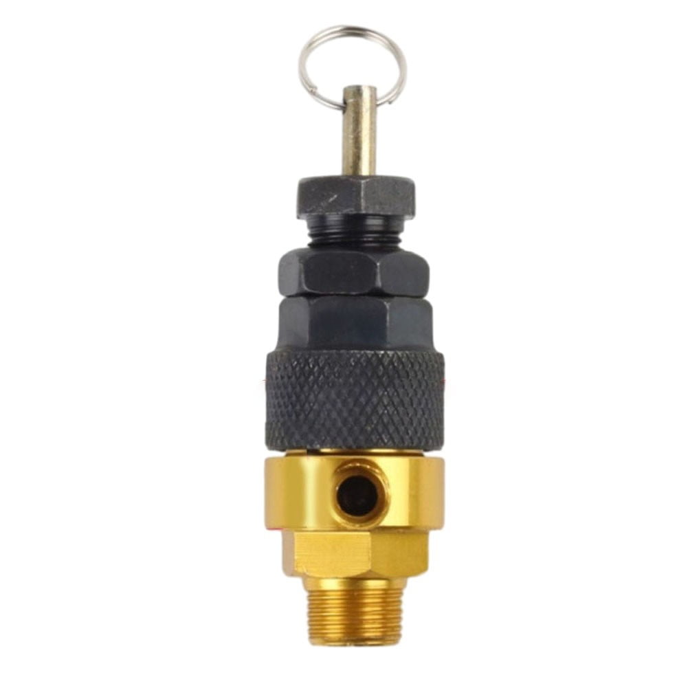 3/8\'\' 1/2\"Bsp Air Compressor Safety Relief Valve Black Pressure