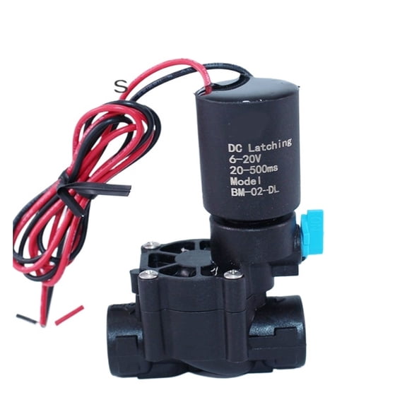 3/8" 1/2" Irrigation Water Latching Solenoid Valve For Landscape Agriculture 220VAC 12VDC 24VAC 24VDC Normally Closed ,Easy to Use