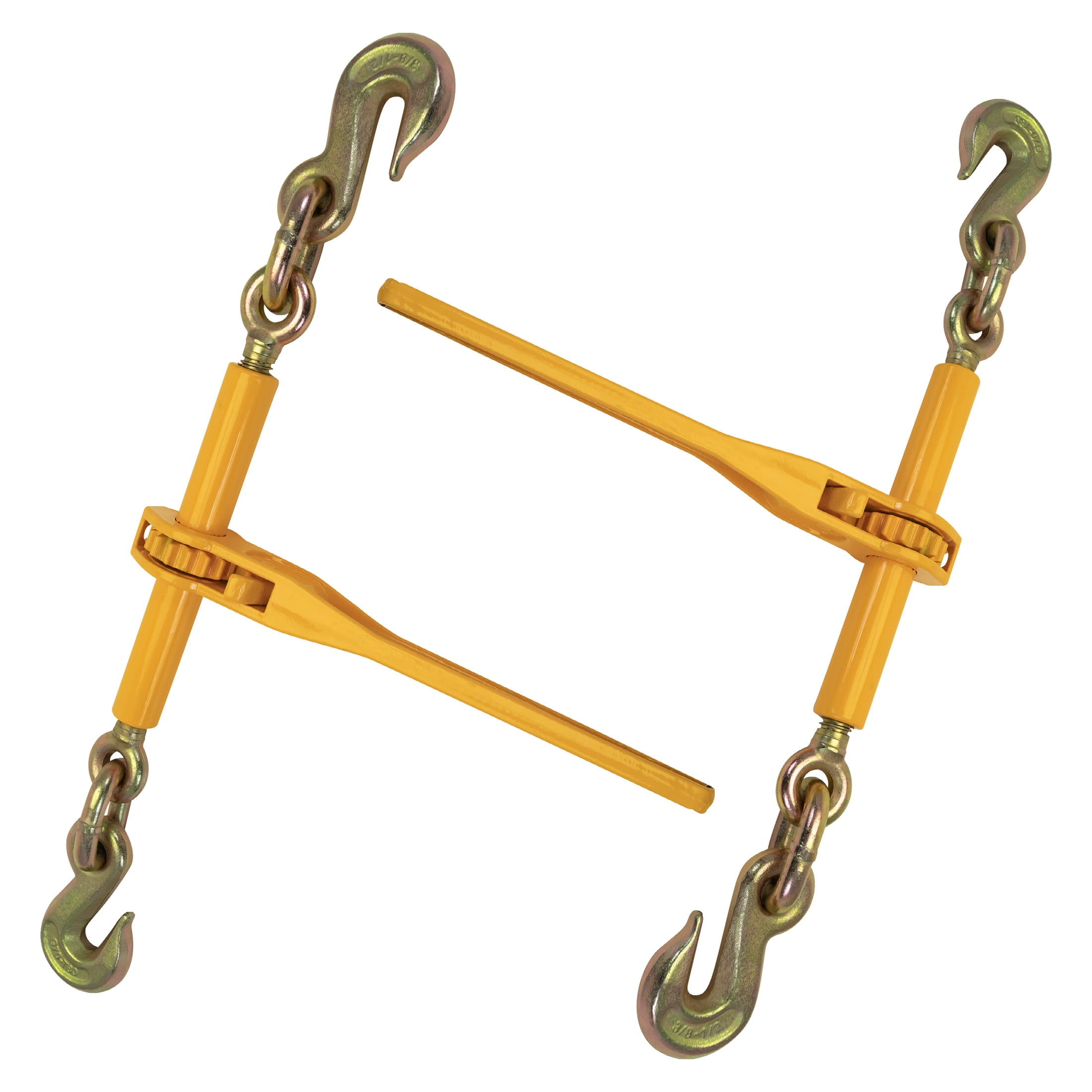 3/8"- 1/2" Ratchet Binder Plus Loadbinder, 2 Pack, Peerless Chain, #H5121-4258