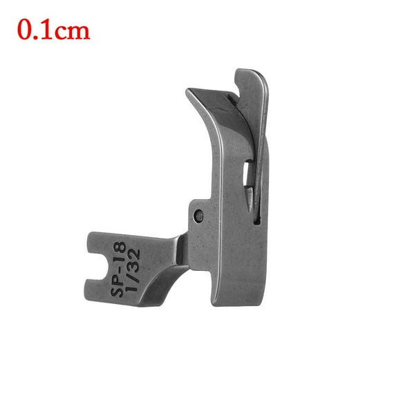 3/8 1/8 1/32 3/16 Industrial 1/16 Presser Foot Flat Car Moving Edge Sewing Machine Single Needle 0.1CM
