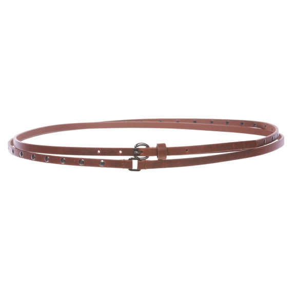 3/8" (10 mm) Skinny Studded Double Wrap Belt