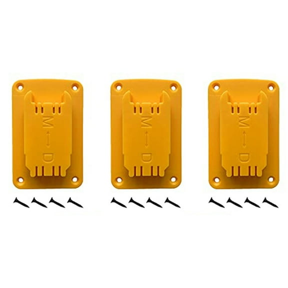 3/8/12Pcs Tool Holder With Screws For Dewalt 12V 20V Wall Mount Drill Holder Power Tool Accessories Easy Installation