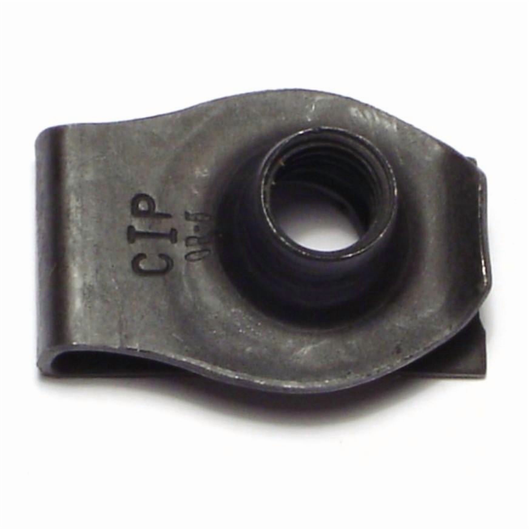 3/8"-16 Black Phosphate Extruded Regular U Nuts SPRNT-144 (8 pcs.)