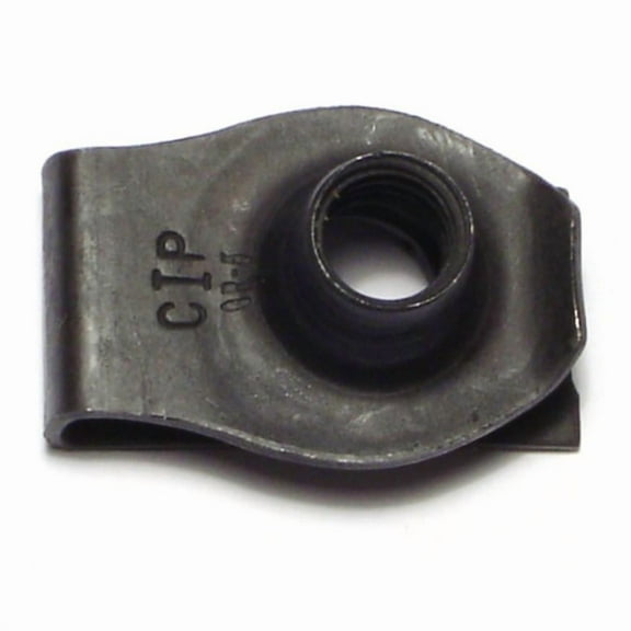 3/8"-16 Black Phosphate Extruded Regular U Nuts SPRNT-144 (8 pcs.)