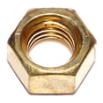 thumbnail image 1 of 3/8"-16 Brass Coarse Thread Finished Hex Nuts HNB-073 (10 pcs.), 1 of 1