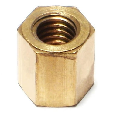 3/8"-16 Brass Coarse Thread Manifold Nuts MNB-072