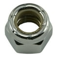 thumbnail image 1 of 3/8"-16 Chrome Nylon Insert Lock Nuts LNS-305 (10 pcs.), 1 of 1