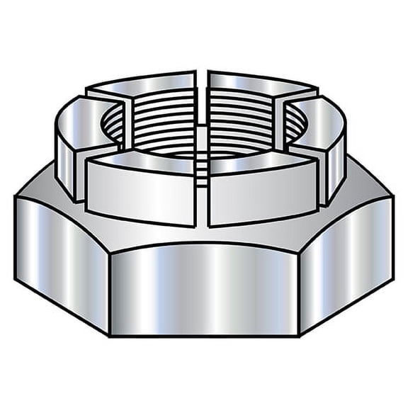 3/8-16 Flex Type Hex Lock Nut Thin Height Heavy Hex Cadmium and Wax (Pack Qty 250) BC-37NXHTH