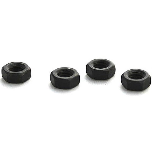 3/8-16 Hex Machine Screw Nuts / Steel / Black Oxide - 2000 Piece Carton
