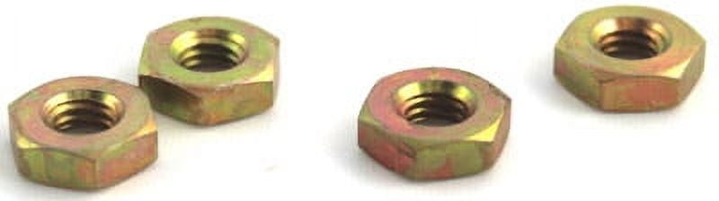 3/8-16 Hex Machine Screw Nuts / Steel / Zinc Yellow - 2000 Piece Carton