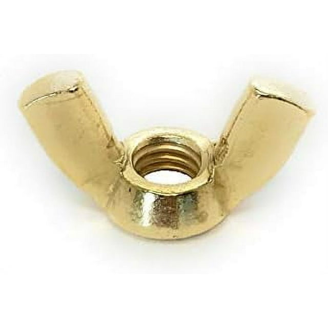 3/8-16 Solid Brass Wing Nuts 3/8-16 Butterfly Nuts (5 Pcs) - Walmart.com