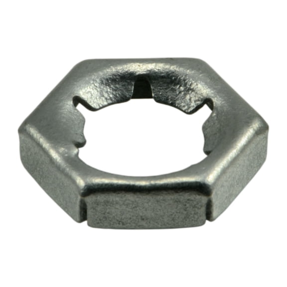 3/8"-16 Steel Coarse Thread Hex Speed Nuts (12 pcs.)