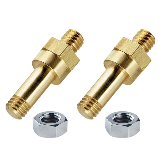 3/8-16 Thread Solid Brass Battery Terminal Bolts for Car Boat Marine Side Mount