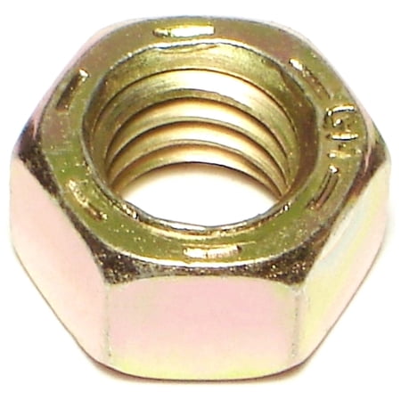 3/8"-16 Zinc Plated Grade 8 Steel Coarse Thread Hex Nuts HXNTS-079
