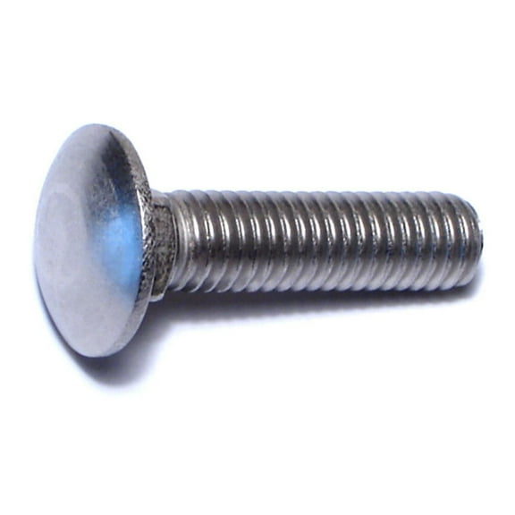 3/8"-16 x 1-1/2" 18-8 Stainless Steel Coarse Thread Carriage Bolts CBSS-178