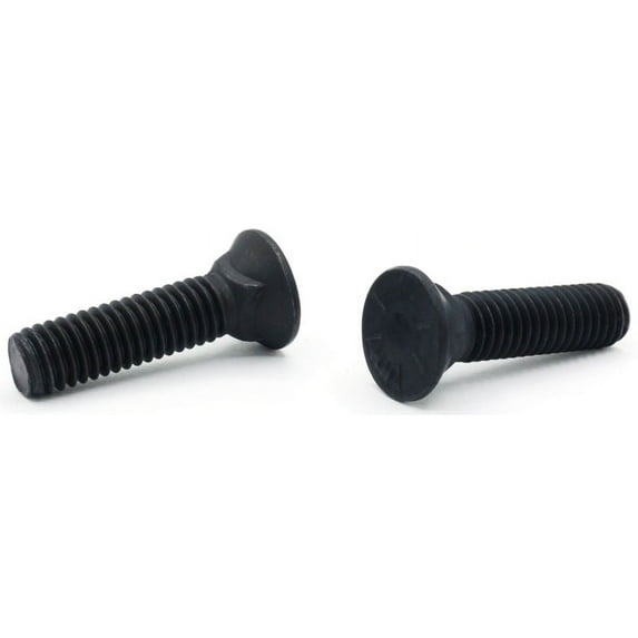 3/8-16 x 1 1/2" Plow Bolts / Grade 5 / Plain - 800 Piece Carton